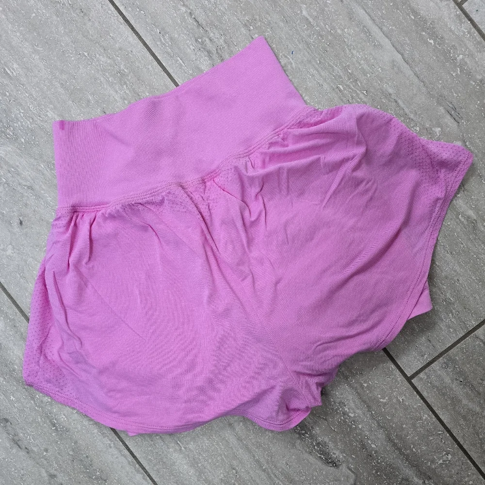 GYMSHARK Vital Seamless 2.0 2-in-1 Shorts, Pink, Small - Picture 3 of 5